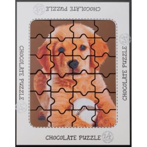 Czekoladowe Puzzle pies 175g
